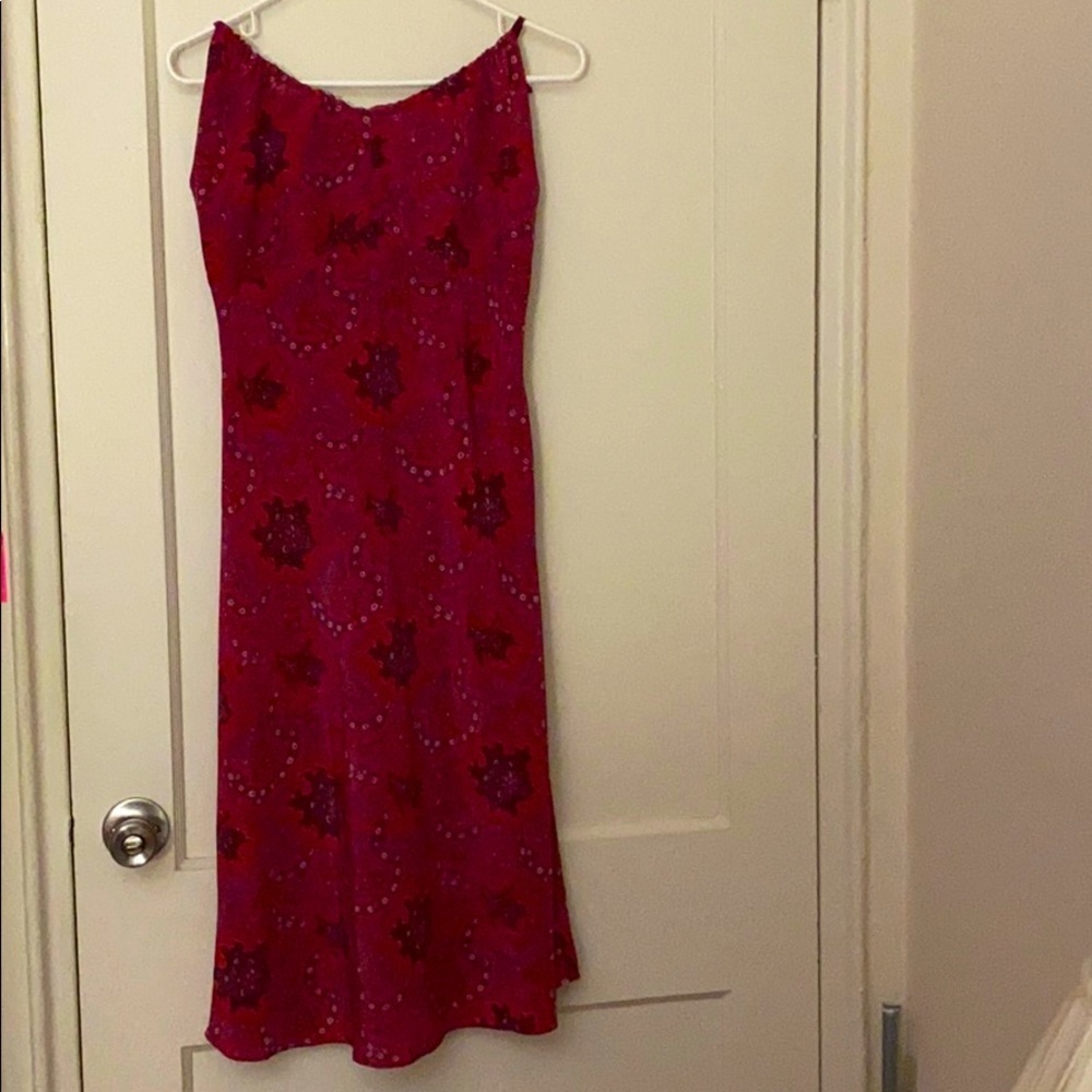 Express vintage pink dress with zipper size: 9/10